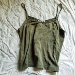 Y2K spaghetti strap tank top